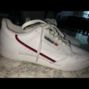 Adidas original white continental 80’s